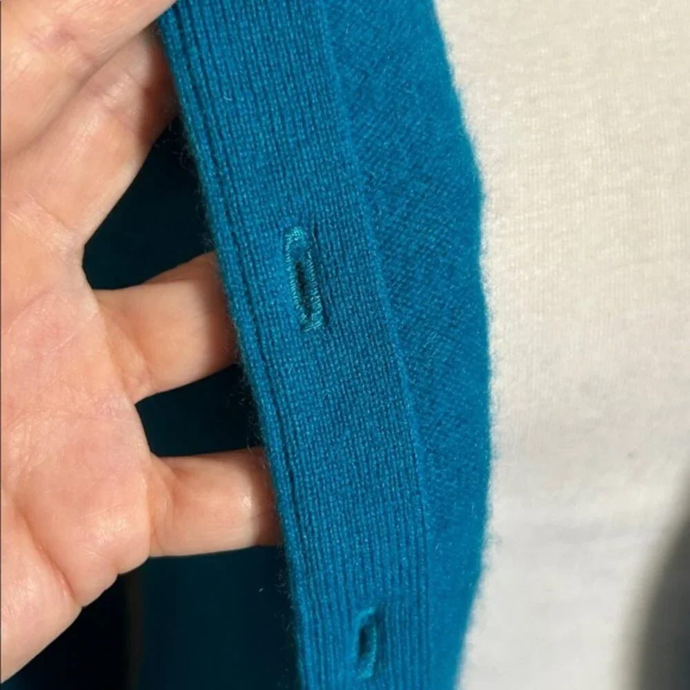 Cashmere Cardigan Sweater - Picture 6 of 7